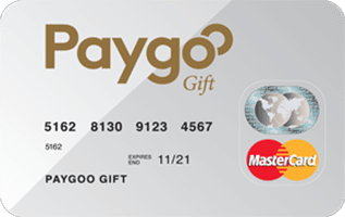 Paygoo Prepaid Mastercard Gift
